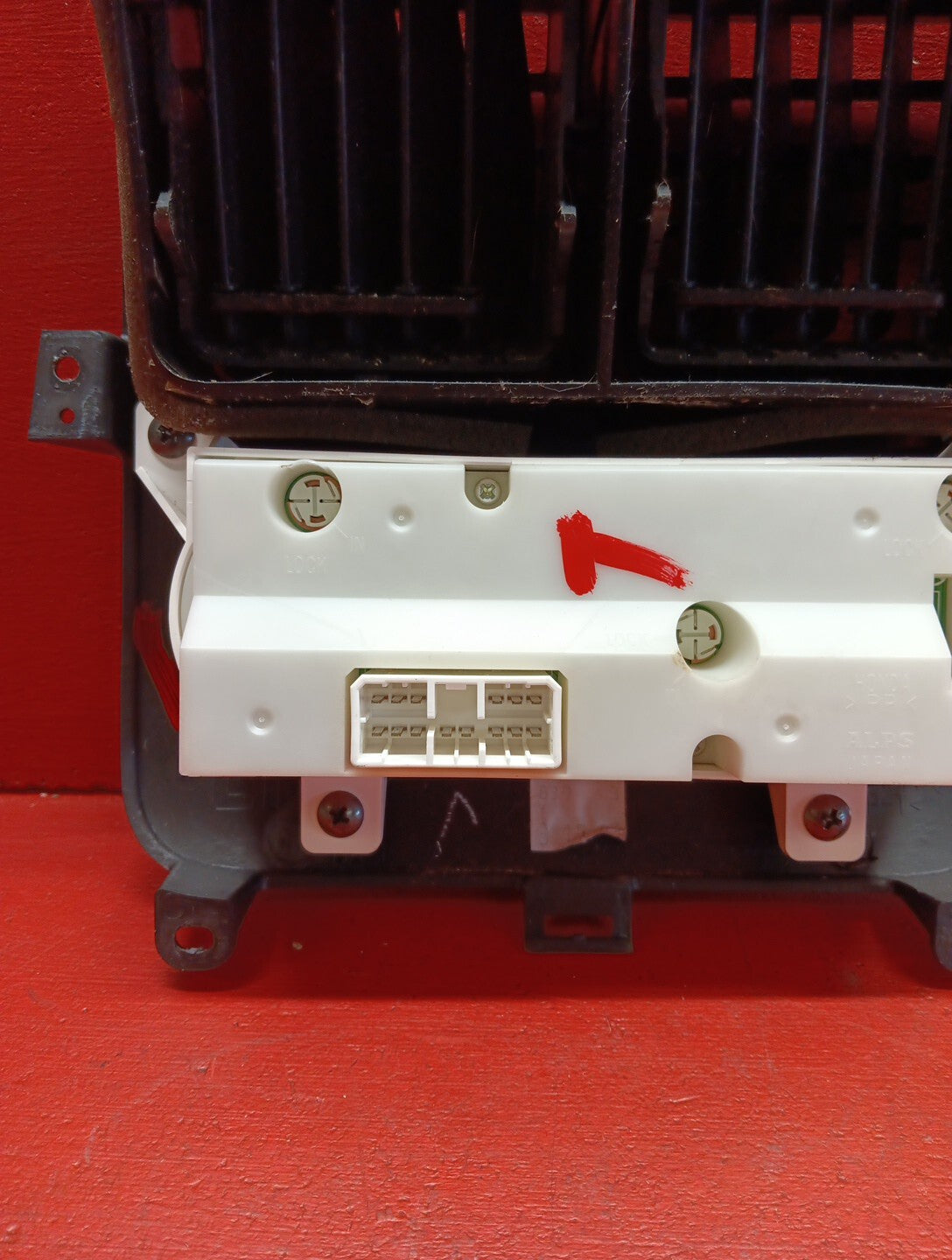 2001- 2006 Acura MDX Rear Climate Control Unit W/ Bezel Vents 79660-S3V-A72