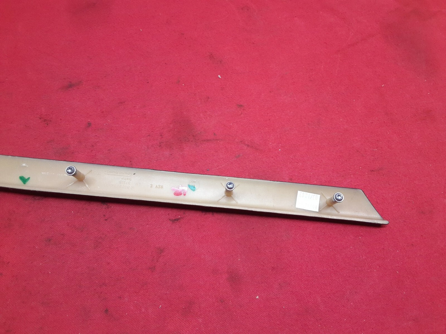 2002 2003 2004 Jeep Grand Cherokee OVERLAND Redwood REAR LEFT Door Panel Trim
