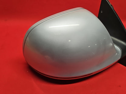 2007 - 2010 Audi Q7 Right Passenger Door Mirror w/ Mem, Lane, Fold - LY7W Silver