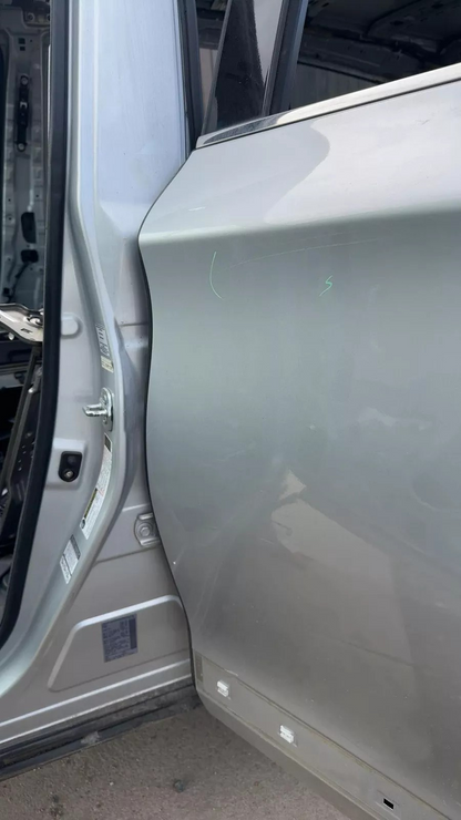 2013 Infiniti JX35 Left Rear Driver Door K23 Brilliant Silver - Used Grade A
