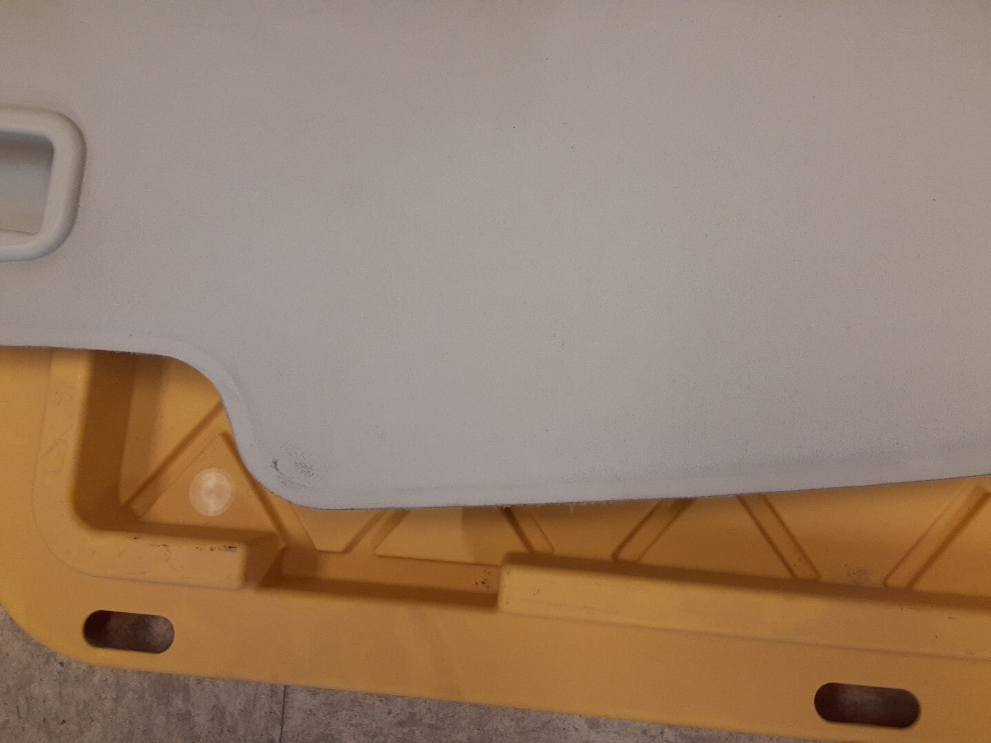 2010 Land Rover Range Rover Sport Trunk Cargo Upper Retractable Cover Ivory