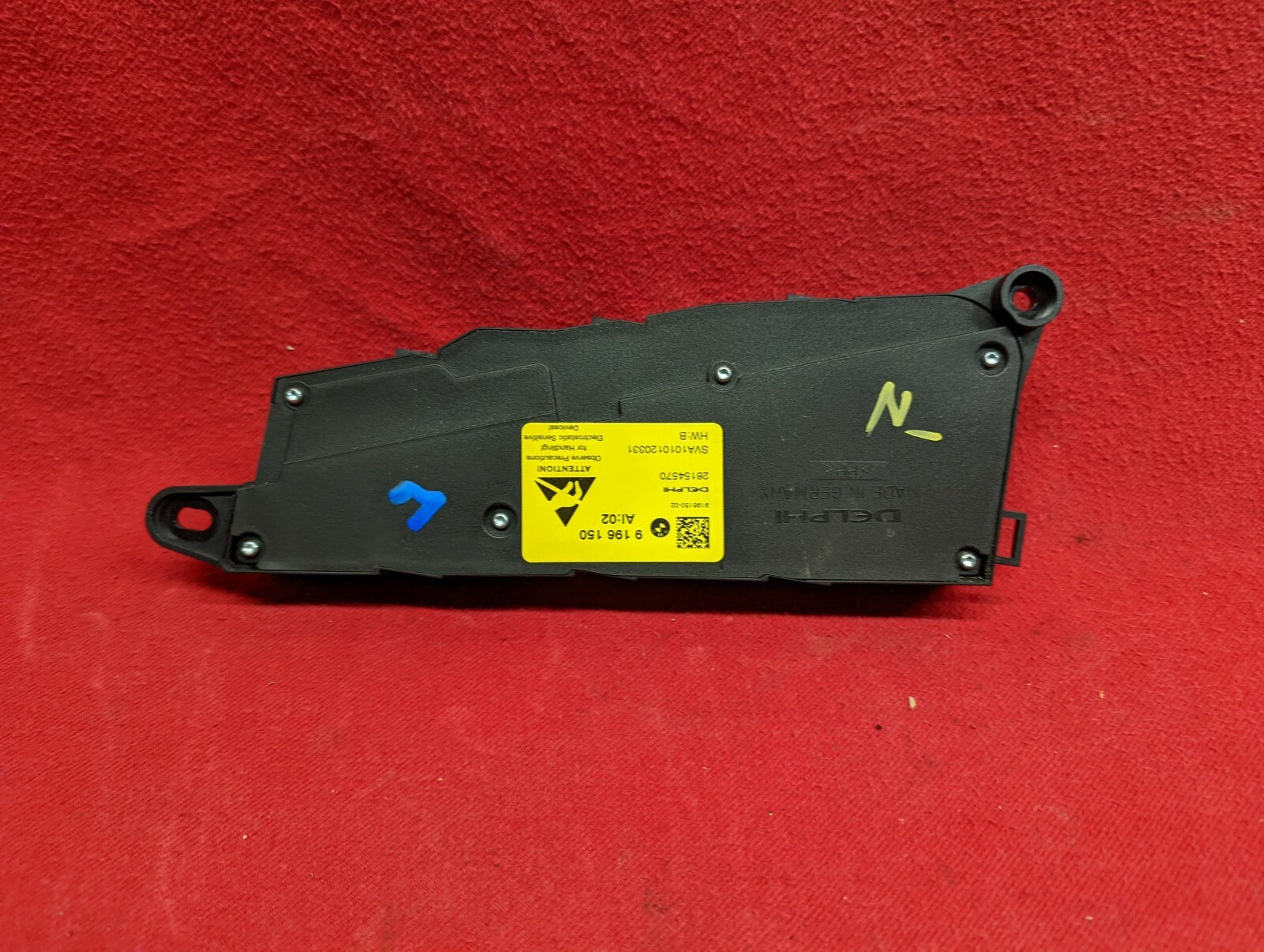 2011 BMW 535i - Power Seat Adjustment Switch - Driver Side Left - 9196150