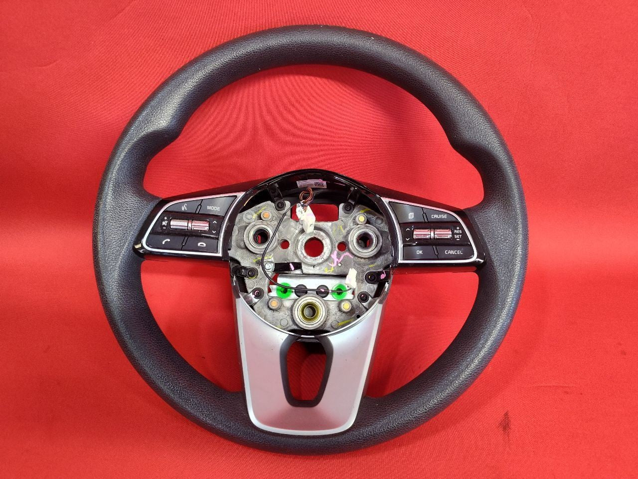2019-2021 Kia Forte Steering Wheel Black w/ Cruise Control Base Style - 68k