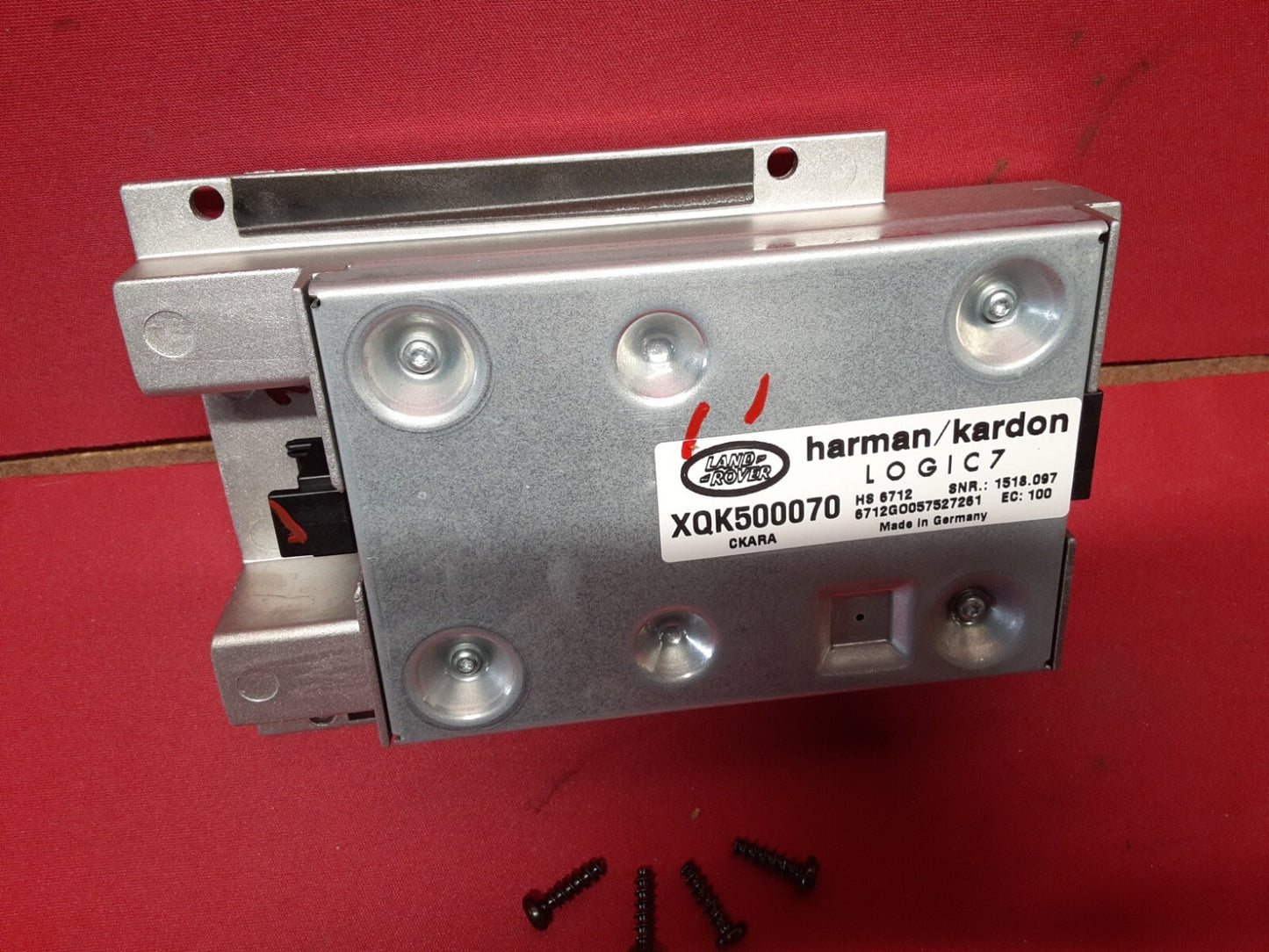 2005 - 2009 Land Rover Range Rover Subwoofer Amplifier Harman Kardon XQK500070