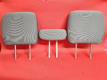 2013-2020 Dodge Ram 1500 2500 3500 REAR Seat Headrest Set Grey Cloth