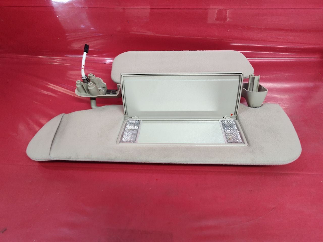 2003 2004 Chevy GMC Cadillac Sun Visor Sunshade Set Extended Illuminated SET
