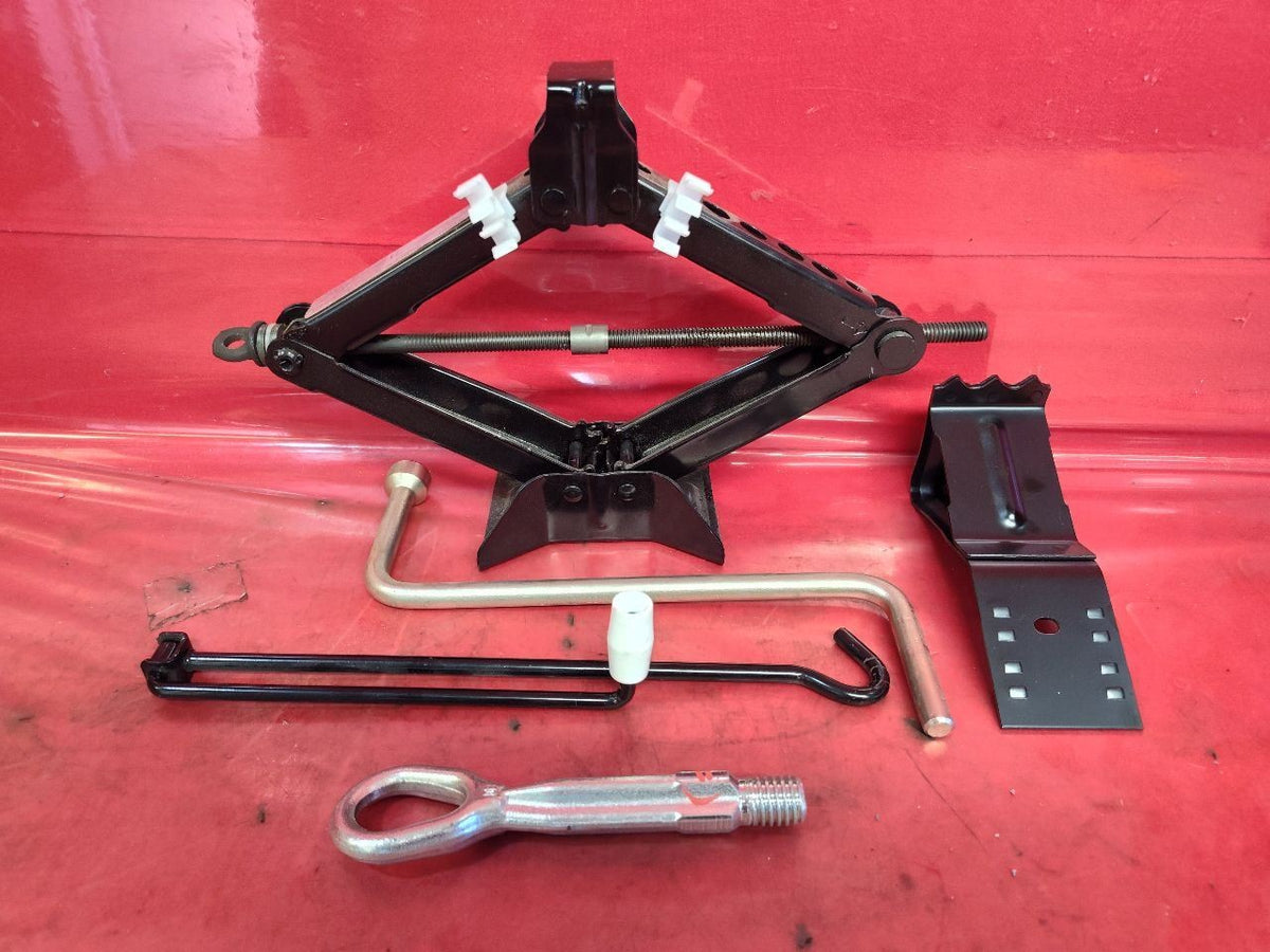 2004-2010 BMW X3 Emergency Spare Tire Change Scissor Jack Tow Hook Tool Set