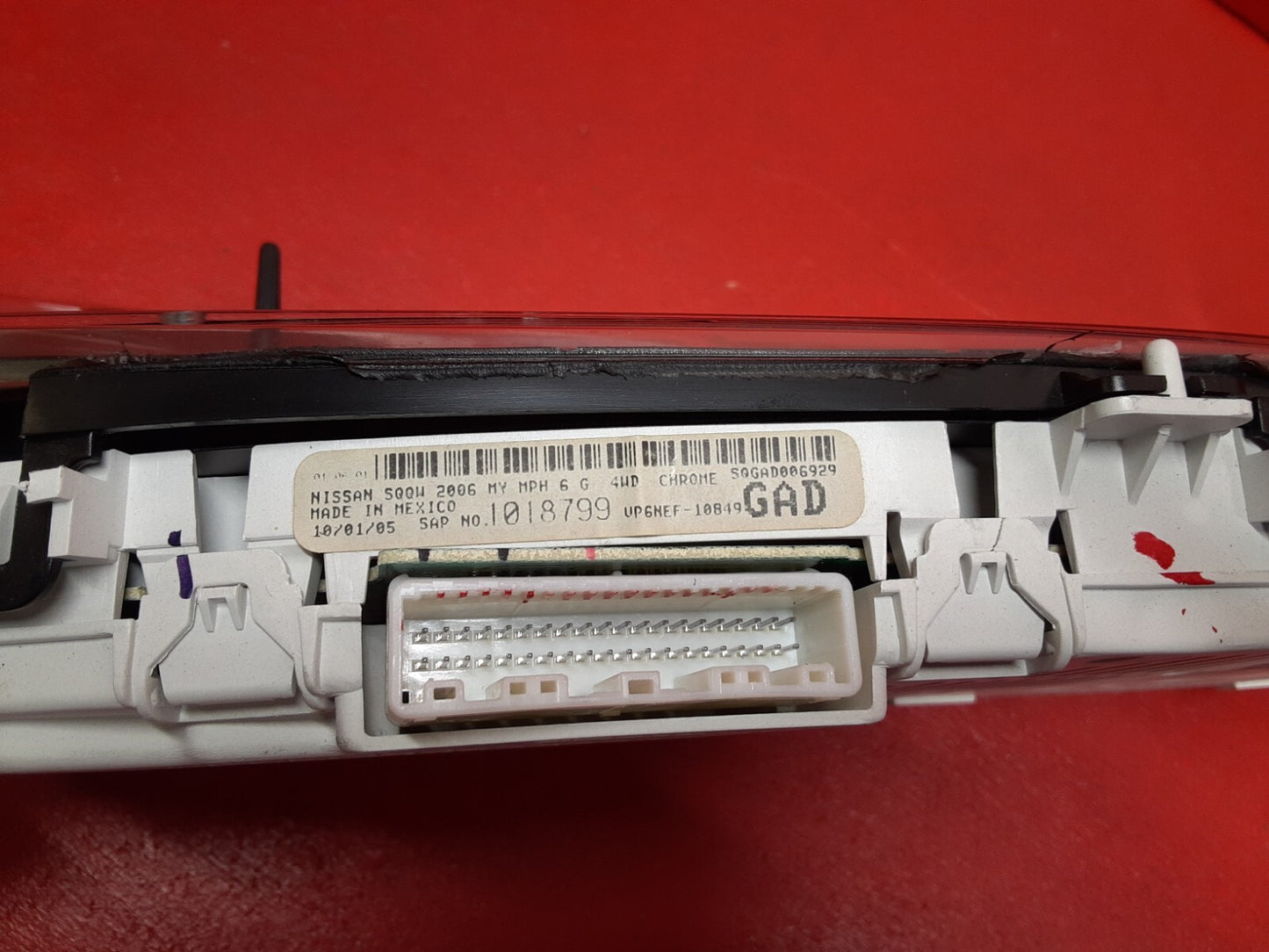 2005-2008 Nissan SUV / Pickup Automatic Trans Speedometer Instrument Cluster