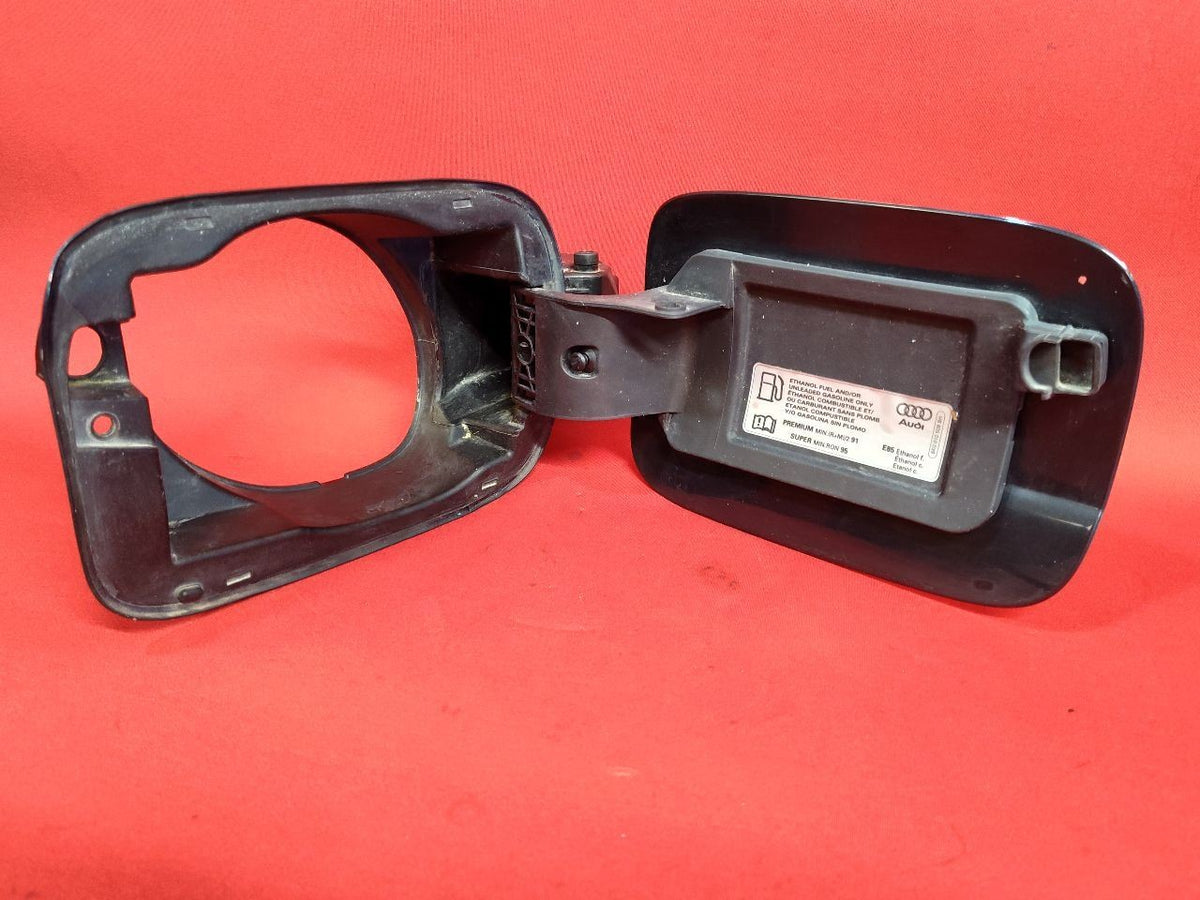 2009-2016 Audi A4 10-16 S4 Fuel Filler Door Lid Pocket W1W1 / X5R Moonlight Blue