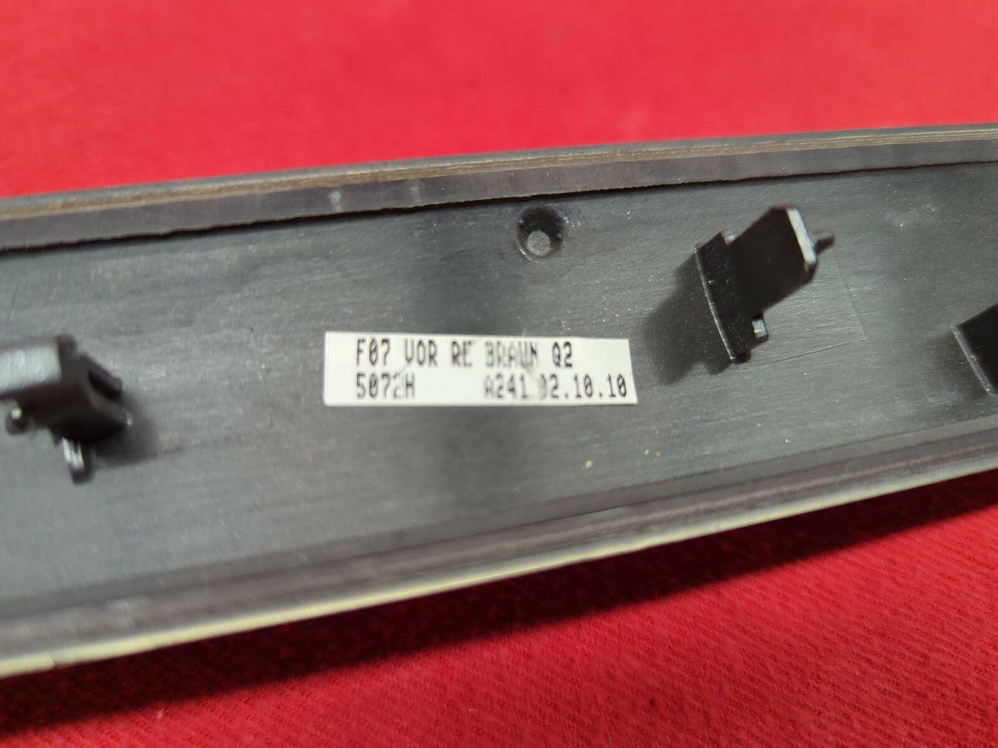 2010 - 2016  BMW 550I / 535I GT F07 - Passenger Side Front Door - Interior Trim