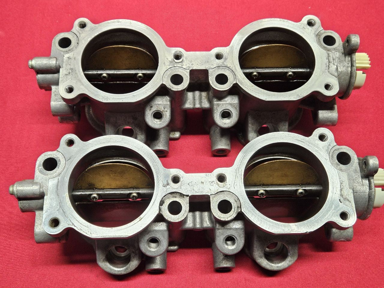 2015-2021 Subaru WRX STI 2.5L H4 Turbo LOWER Intake Manifold Left Right SET 82k