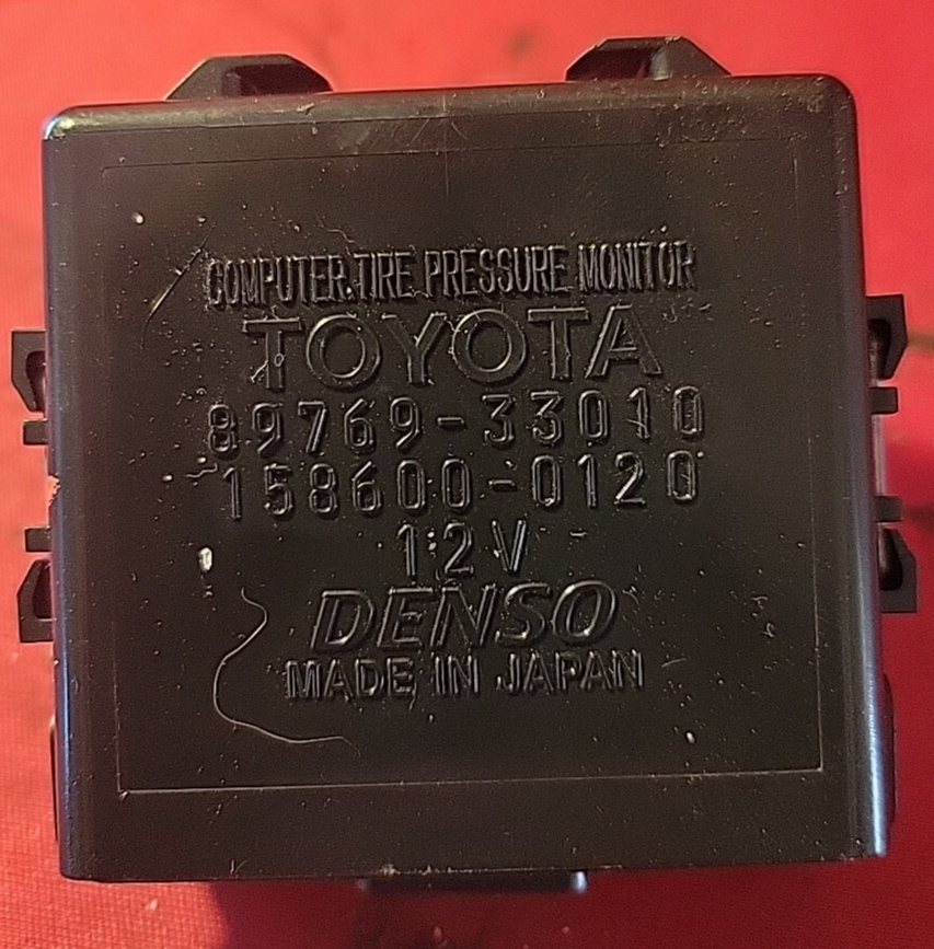 2007 Toyota Camry Tire Pressure Monitoring System Control Module 89769-06010