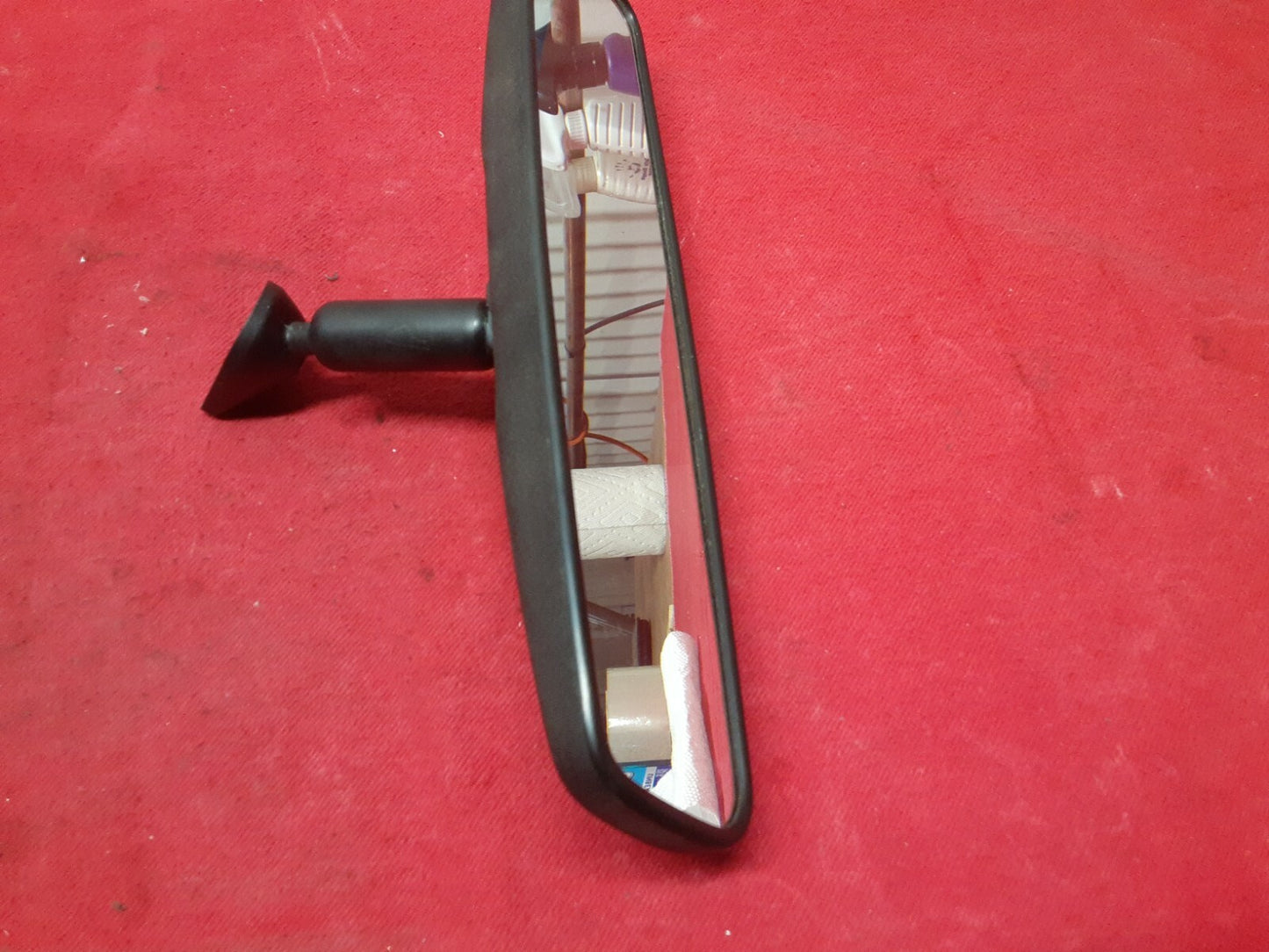 2003 Chevy Chevrolet Trailblazer Rearview Rear View Mirror Black 