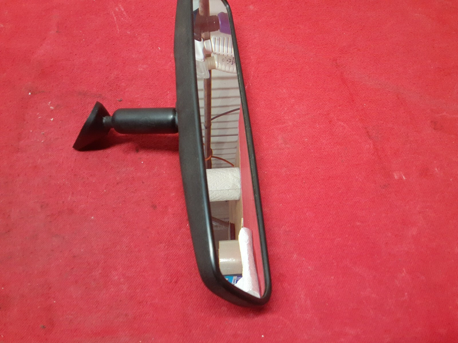 2003 Chevy Chevrolet Trailblazer Rearview Rear View Mirror Black 