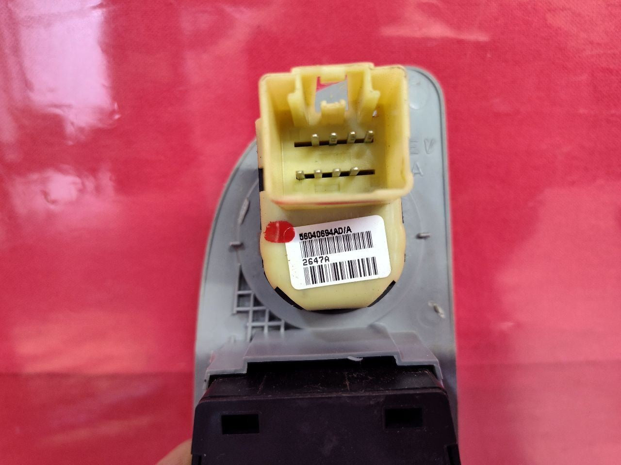 07-09 Dodge Durango FRONT LEFT DRIVER Master Window Mirror Lock Switch w/ Bezel