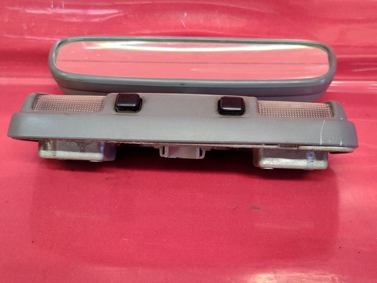 1995-1998 Toyota 4Runner Interior Rearview Mirror Dome Light Set Moon Mist Grey