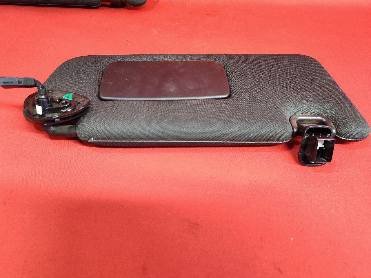 2015-2021 Subaru WRX STI Left Right Sun Visor Shade Set Black Cloth Illuminated