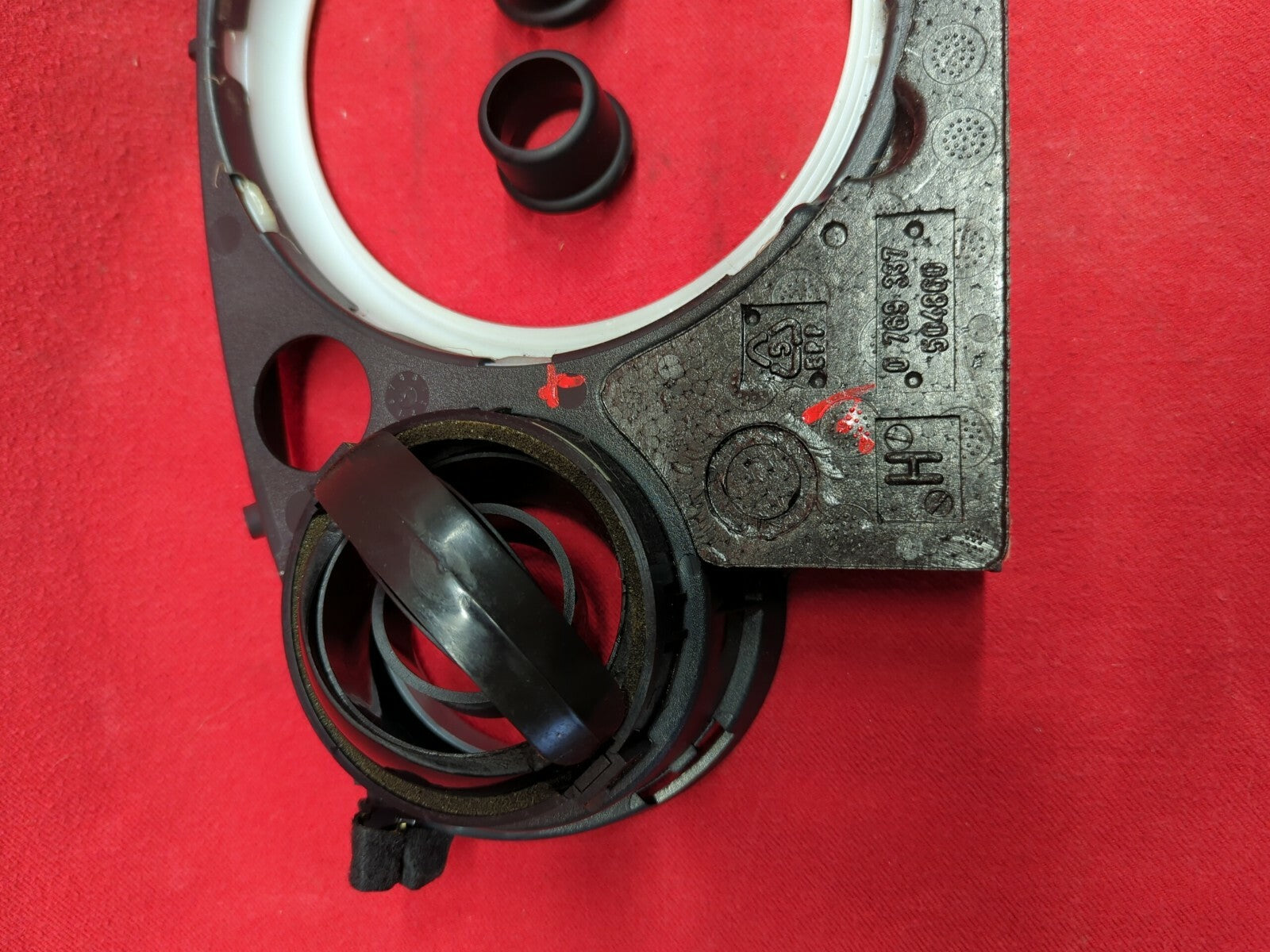 2002 - 2006 Mini Cooper Dash / Speedometer / Cluster Bezel WITH Air Vents