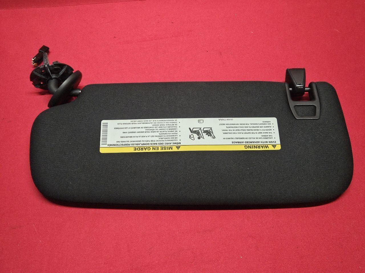 2014-2026 Durango / 14-22 Grand Cherokee Sun Visor Shade Set ILLUMINATED + Clips
