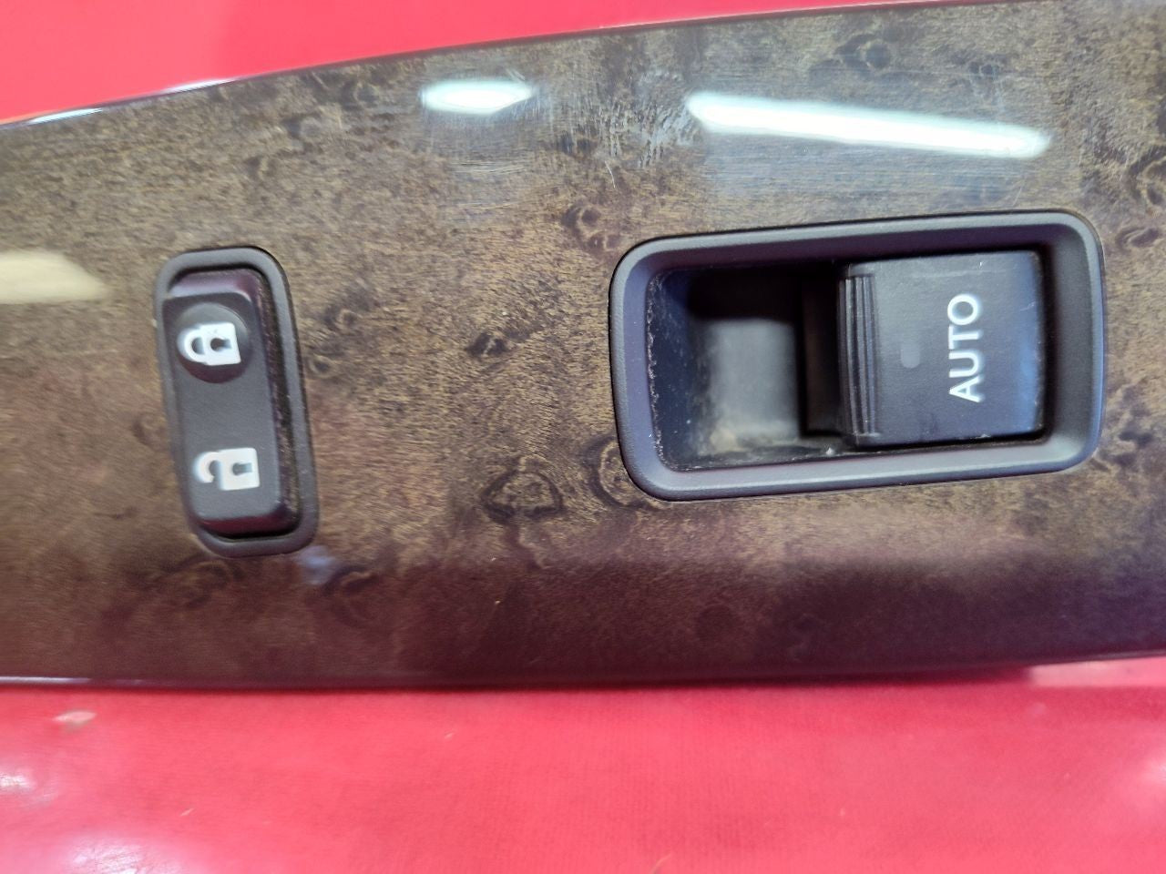 2010-2013 Lexus IS250 IS350 Front Right Passenger Window Switch Woodgrain Bezel