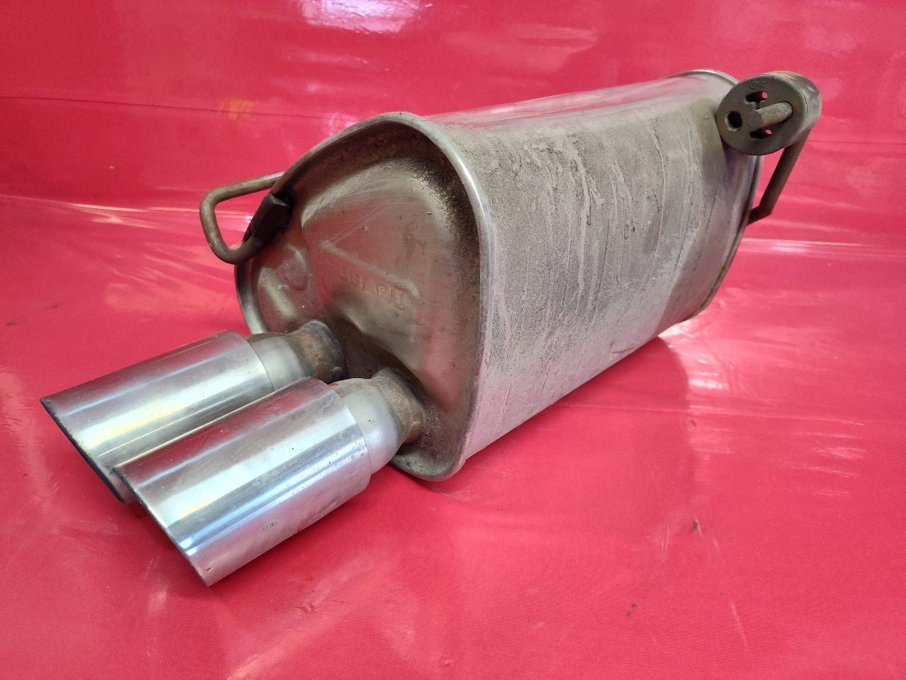 2015-2021 Subaru WRX 2.0L Turbo RIGHT PASSENGER Exhaust Muffler - 38k Miles