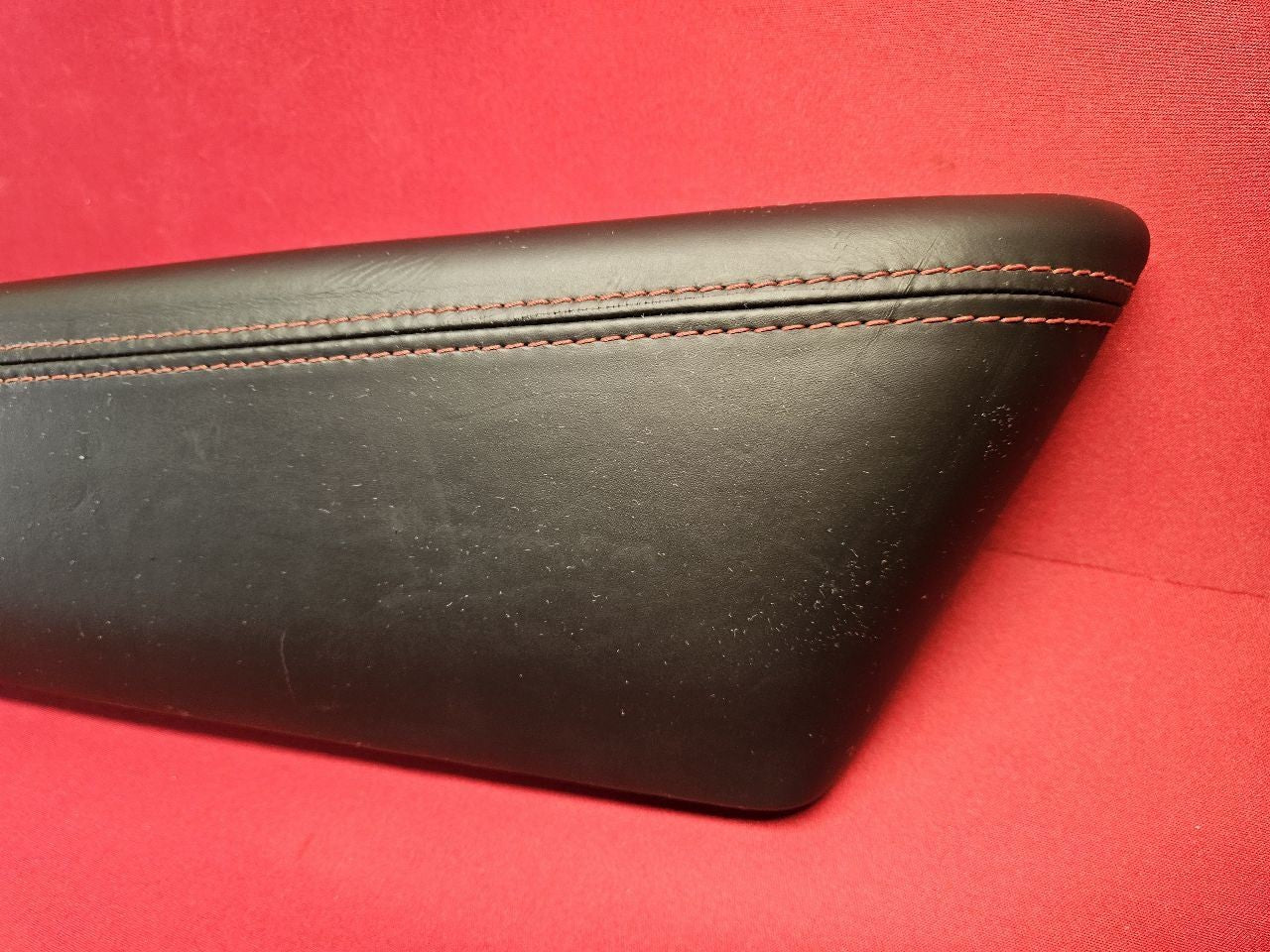 2016 2017 Dodge Durango R/T Right Passenger REAR Door Armrest Leather RED STITCH