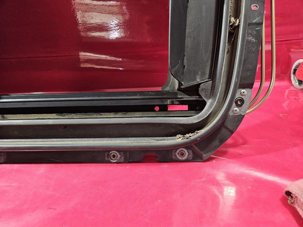 2002-2006 Mini Cooper Base / S PANORAMIC Sunroof Glass w/ Track Assembly