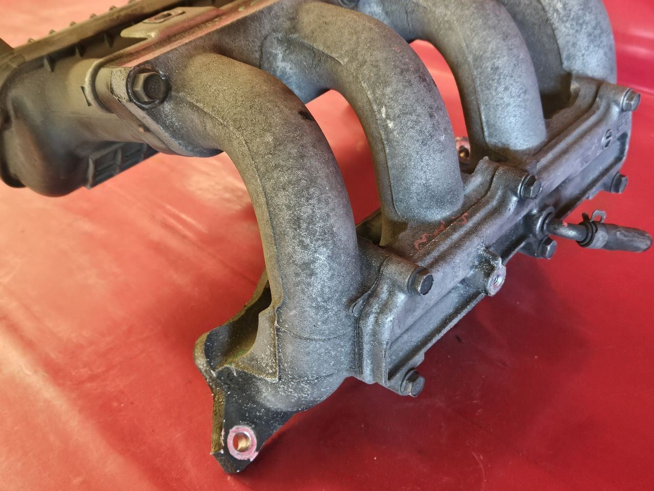 2007 2008 Honda Fit 1.5L L4 Upper & Lower Intake Manifold Plenum SET
