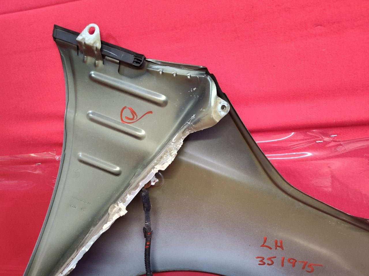 2012-2019 Fiat 500 LEFT DRIVER Fender Panel PFP: Oliva Green Pearl