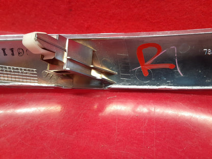 2007 - 2013 Suzuki SX4 Center Dash Chrome Radio Left Right Bezel Trim Set of 2