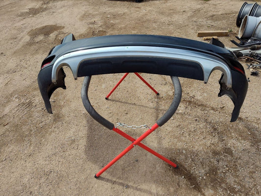 2011-2019 Dodge Journey Rear Bumper Cover Dual Exhaust Chrome Lower PX8 Black