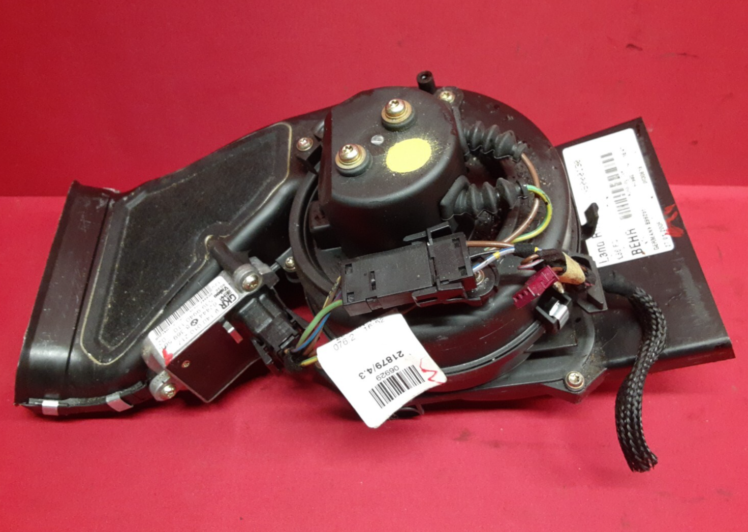 2003 - 2010 Land Rover Range Rover HSE HVAC Rear Blower Motor JNB000130