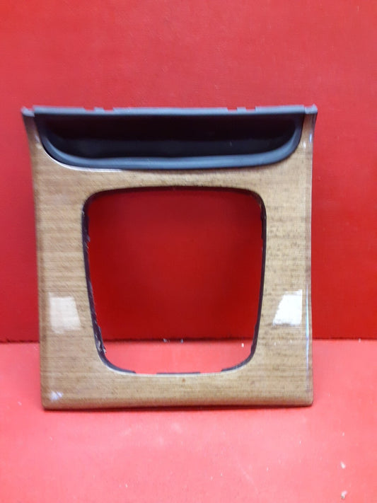 2003-2006 Volvo XC90 Console Shifter Bezel Trim Plate Wood Grain 8660359
