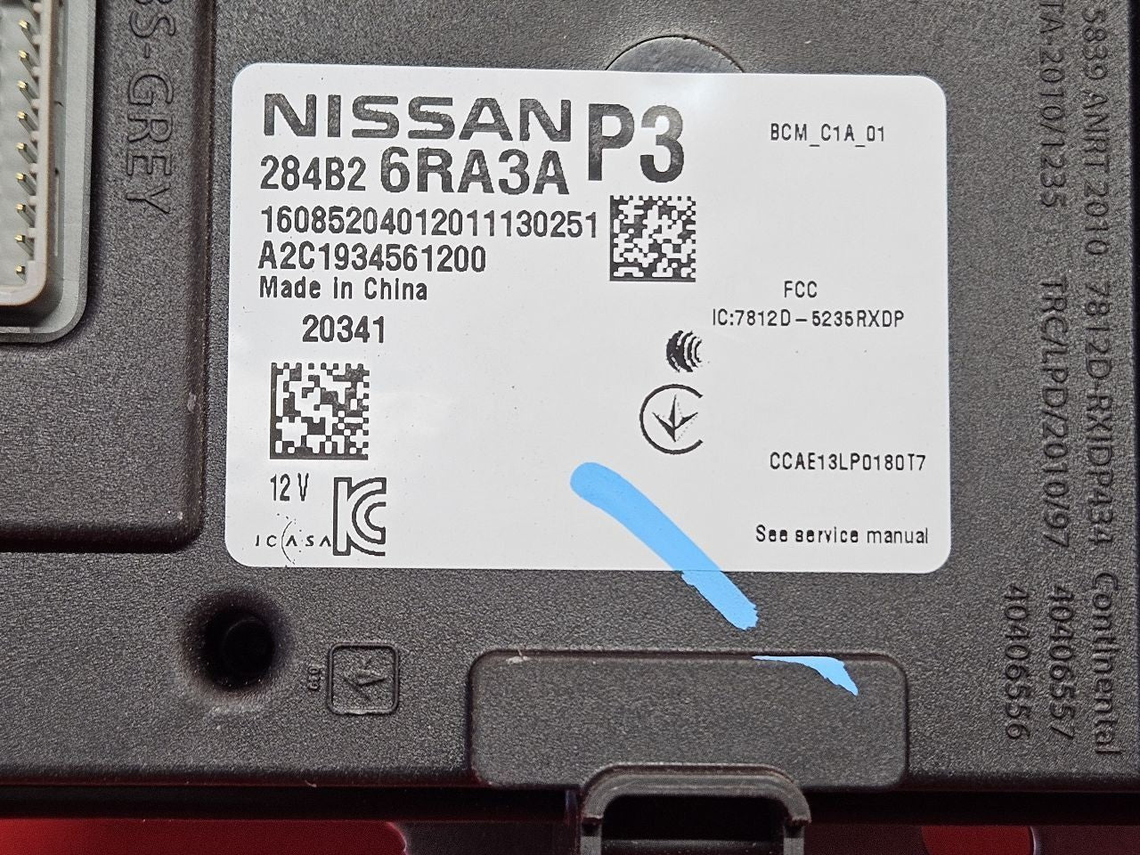 2022-2024 Mitsubishi Outlander 21-22 Nissan Rogue Body Control Module BCM BCU