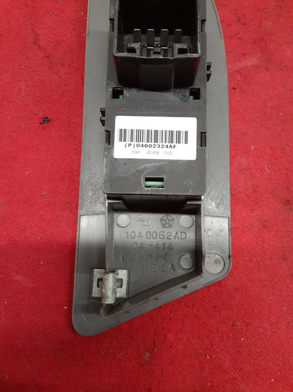 2004 2005 2006 Dodge Durango RIGHT PASSENGER Window Lock Switch Bezel Slate Gray