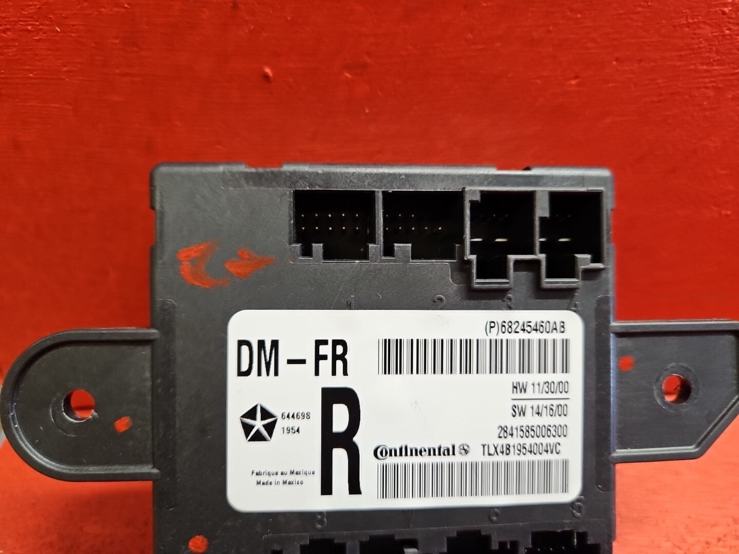Dodge / Chrysler /Jeep - Passenger Front Door Control Module Computer 68245460AB