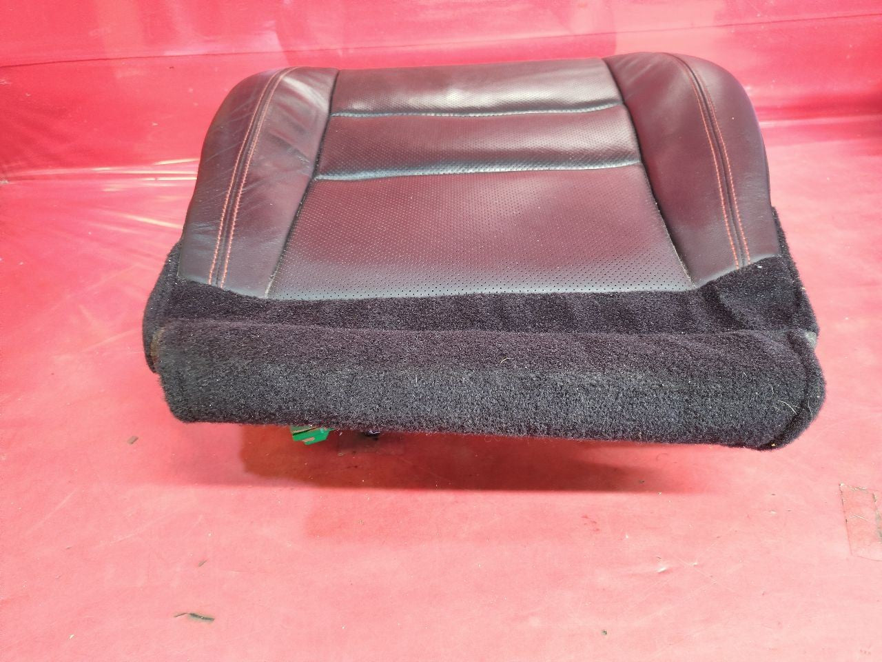 2016-2026 Durango 16-22 Grand Cherokee LEFT DRIVER Lower Seat Cushion RED Stitch