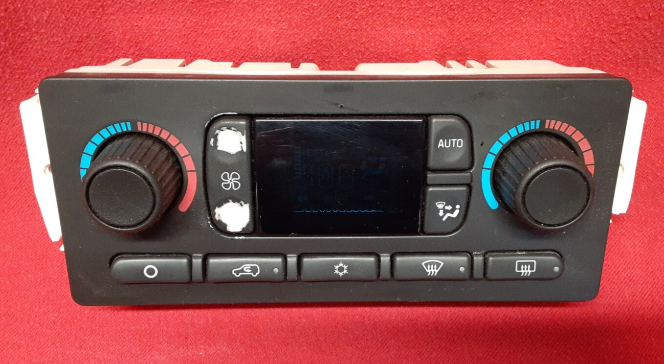 2002 - 2009 GM GMC Chevy Buick Oldsmobile Hvac Climate Control Unit w/ Screen