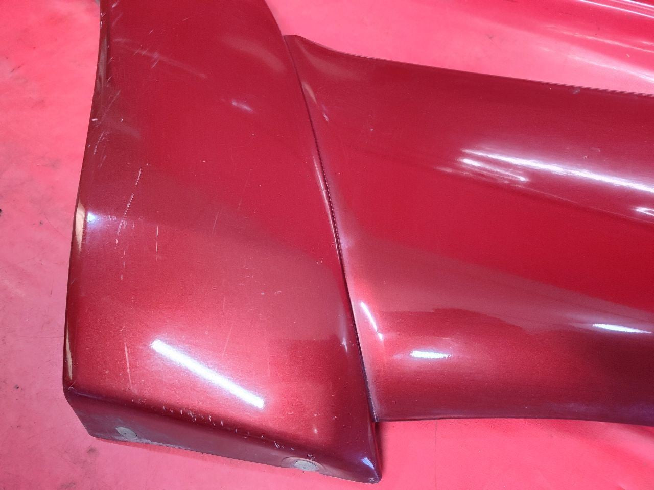 2003-2005 Toyota 4Runner RIGHT PASSENGER REAR Door Moulding Cladding Flare Red