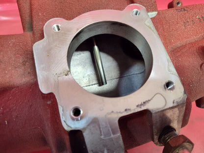 2015-2021 Subaru WRX STI Turbo UPPER Intake Manifold Plenum Red - 82k Miles