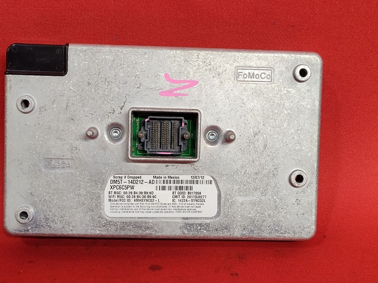 2012 2013 Ford Focus Electric 13-15 Ford C-Max APIM Sync Control Module +NAV