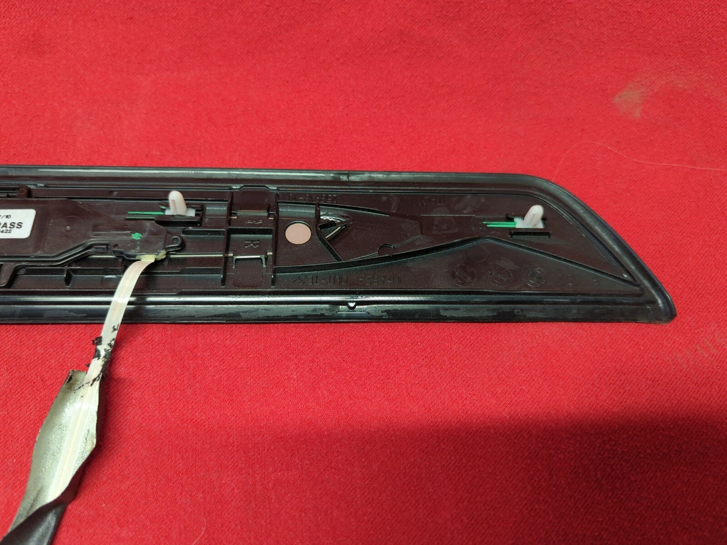 2010 - 2016 BMW 535i / 550i GT Passenger Front Door Sill Scuff Plate - LIGHTED