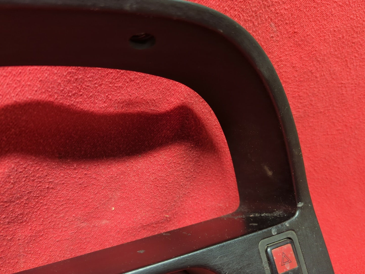 1990 1991 Honda Civic 4 Door Sedan - Instrument Cluster Bezel - W/ Switches