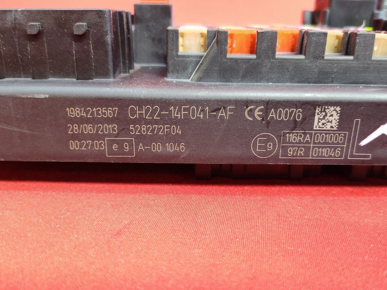 2012 2013 Land Rover LR4 5.0L Interior Cabin Fuse Box Junction Block Manual Tilt