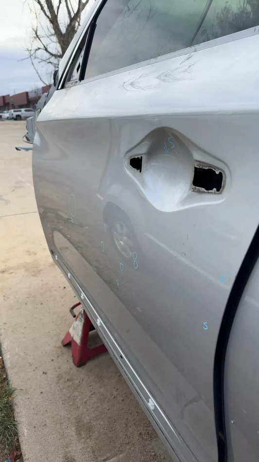 2013 Infiniti JX35 Front Left Driver Door K23 Brilliant Silver - Used Grade B