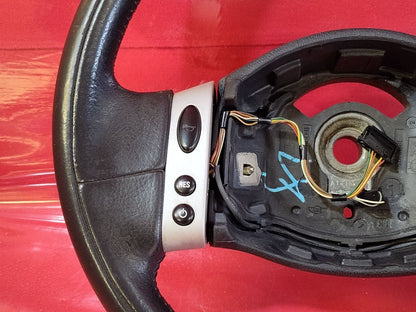 2002 2003 Mini Cooper Base / S Leather Steering Wheel w/ Cruise MANUAL Trans