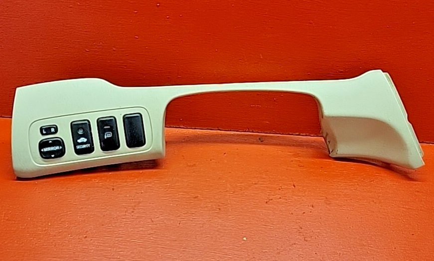 01-07 Toyota Highlander Left Dash Switch Panel Power Mirror Assembly 8487252030