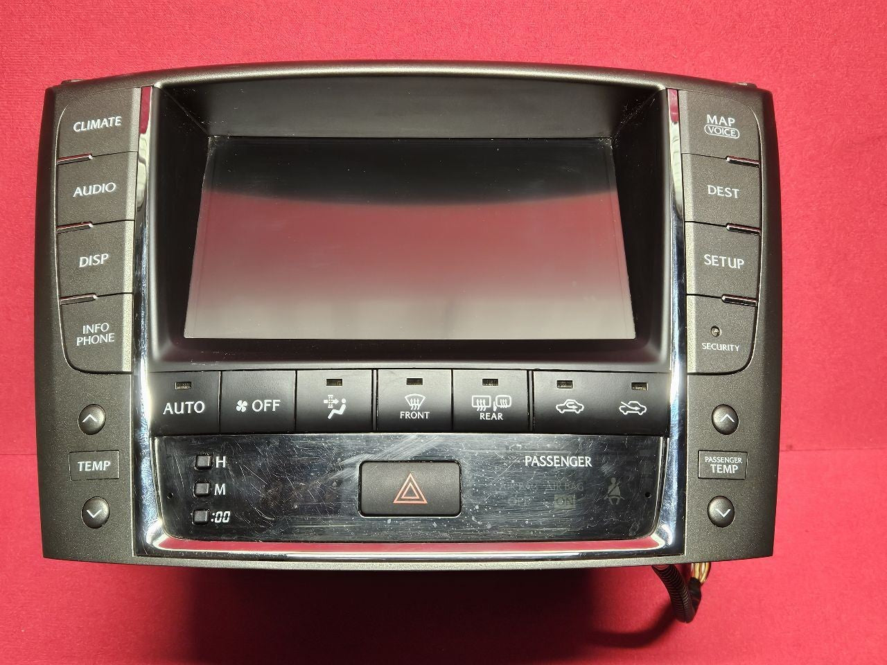 2011 Lexus IS250 Radio Navigation GPS Screen Display Unit Tested - 82k Miles