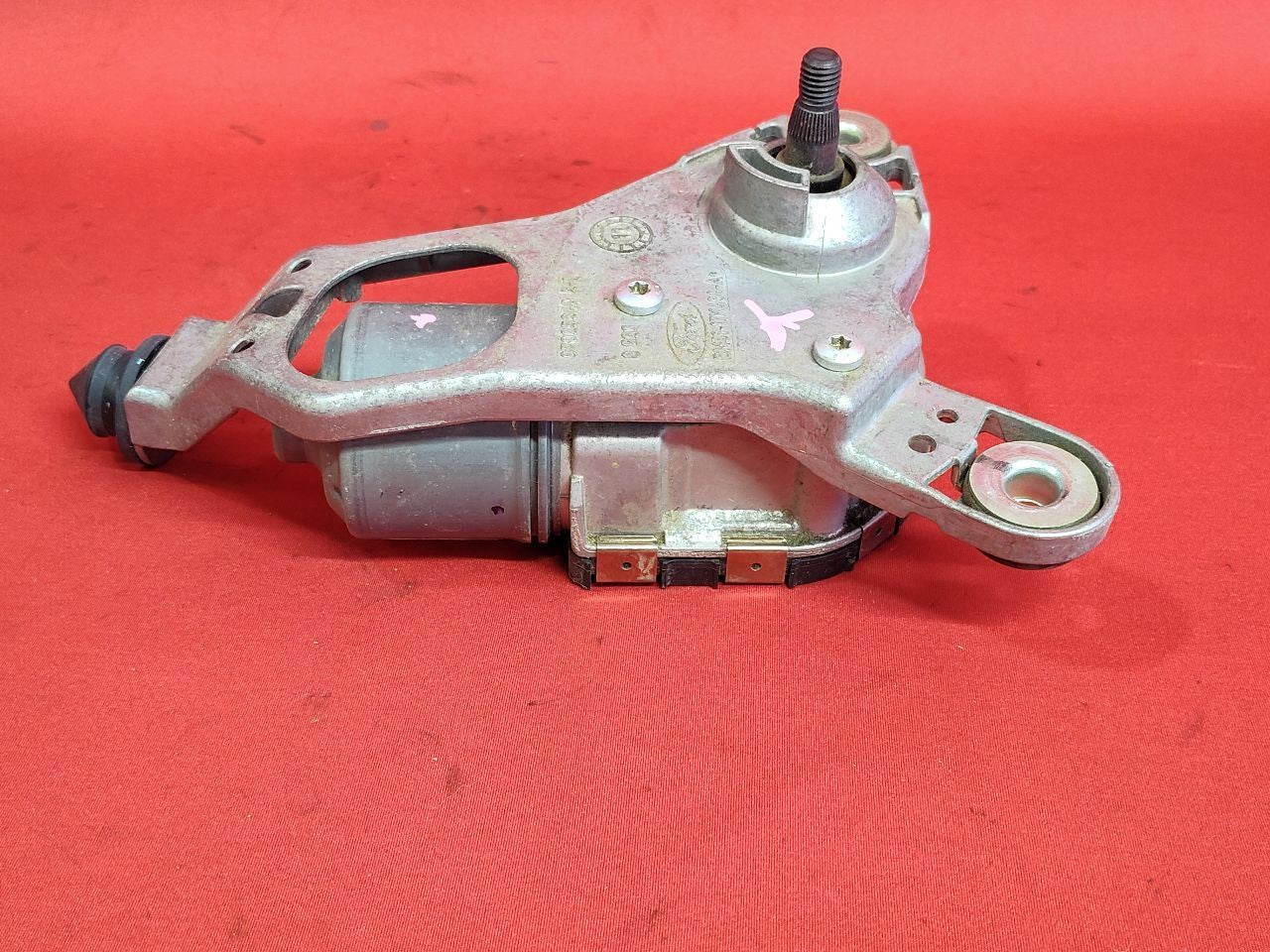 2012-2018 Ford Focus FRONT LEFT DRIVER Windshield Wiper Motor w/ Bracket 51k