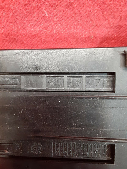 Volkswagen VW Center Dash Bezel Black Trim Piece 5M0858373
